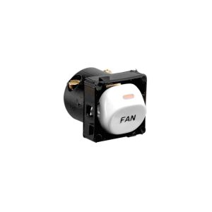 Clipsal 30 Series Switch Mech 1/2W 10A Marked FAN White Electric | 30FM-WE