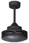 Fantech Trade Atmos DC Ceiling Fan Motor Only c/w Remote Control Black | ATMDCMBK