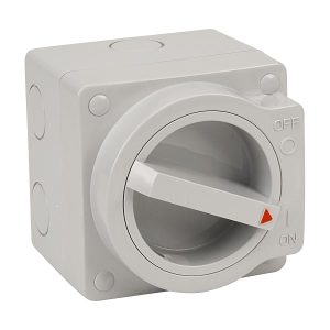 NHP N-LINE Isolator Switch Small IP66, 2 Pole 20A 250V AC | NL120S