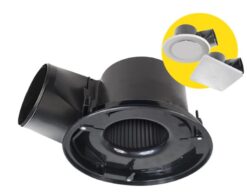 Fantech Trade Exhaust Fan 200 255mm Cut Out With 100 & 150mm Spigot ROT | RESPF8-T