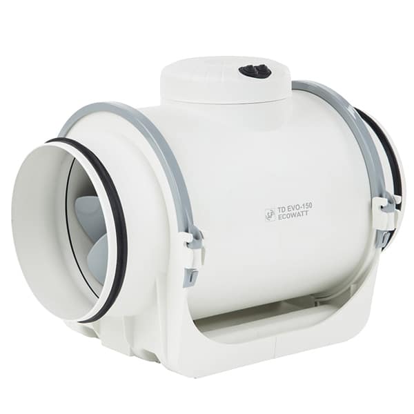 Soler & Palau TD EVO In-Line Fan 315mm 1 Phase c/w Speed Control & ROT | TD-EVO-315VAR