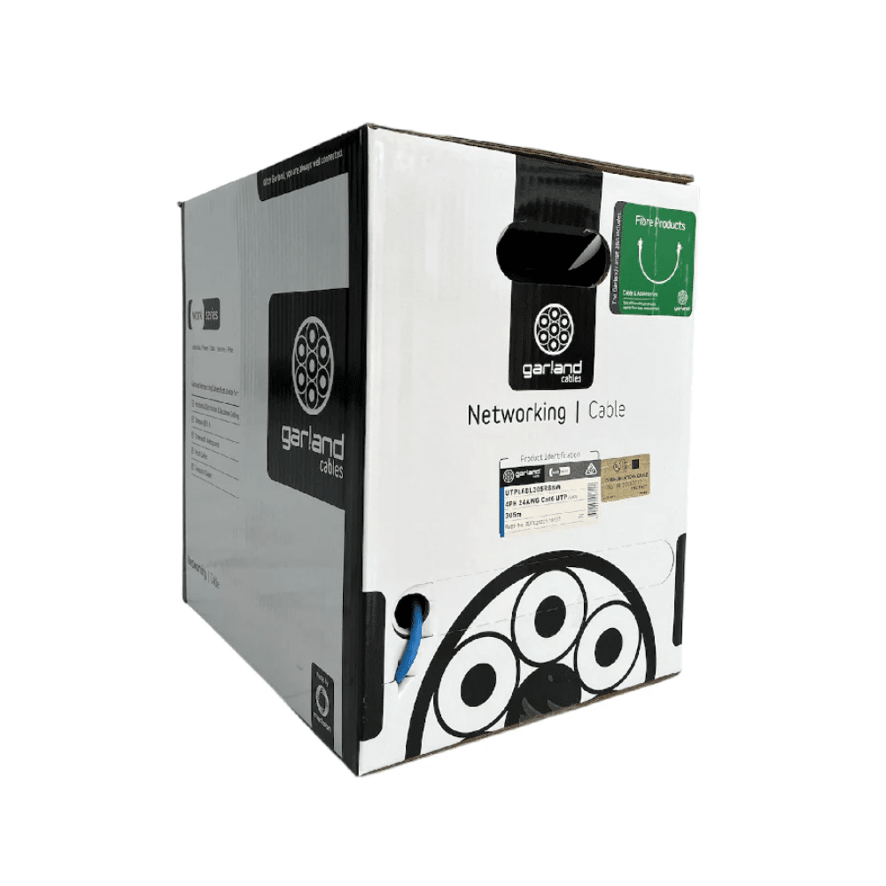 Garland CAT6 Blue UTP LAN Cable 305m Box | CAT6 - Image 2