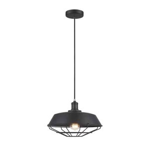 CLA PENDANT ES Wh DOME w/cage OD360mm | MATRIX-W