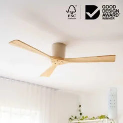 Fanco EarthFirst Gaia DC Ceiling Fan with Remote - 54" | F2210/619A