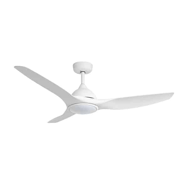Fanco Horizon DC Ceiling Fan with LED Light & Remote - White 52" | KF3001/101C