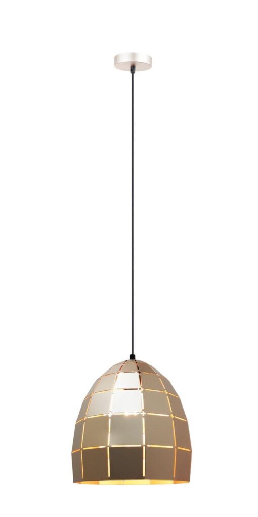 CLA PENDANT ES Champagne Gold Tiled ELLIPSE OD250mm | ARMIS5