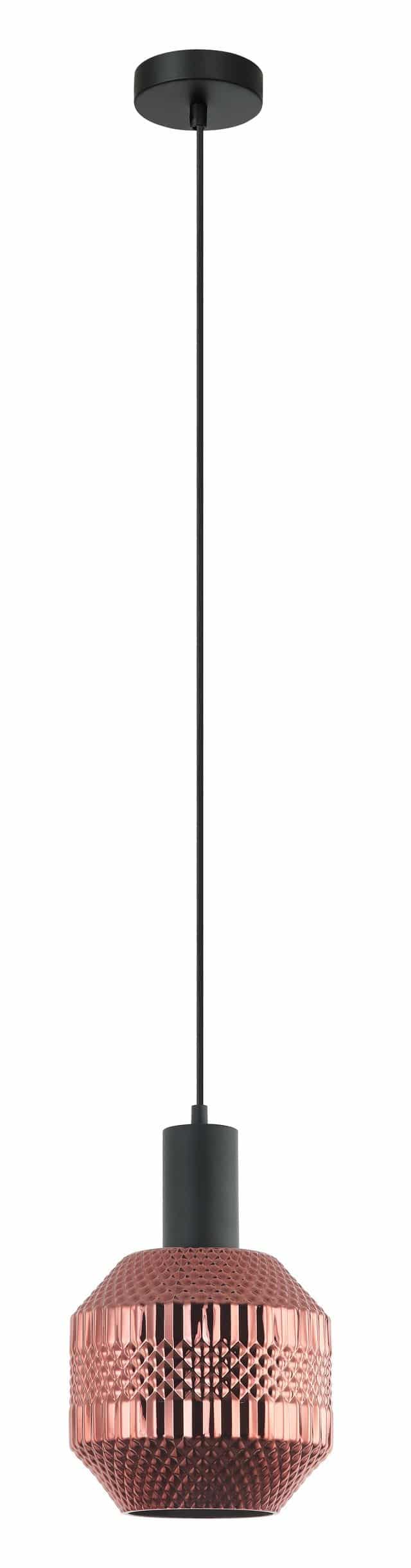 CLA PENDANT ES Copper Glass Jar OD200mm | MARACA4