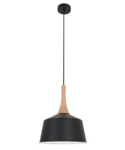 CLA PENDANT ES Blk SML ANGLED DOME OD270mm | NORDIC2