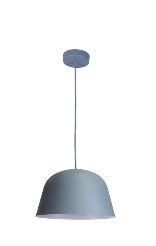 CLA PENDANT ES Matt Blue ANGLED DOME OD250mm | PASTEL06A