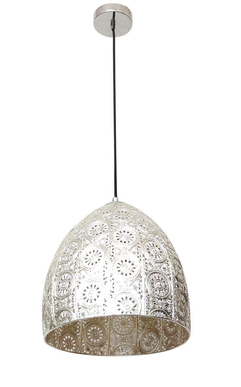 CLA PENDANT ES 60W Ellipse Chrome Steel OD310 X L320m | SARI2