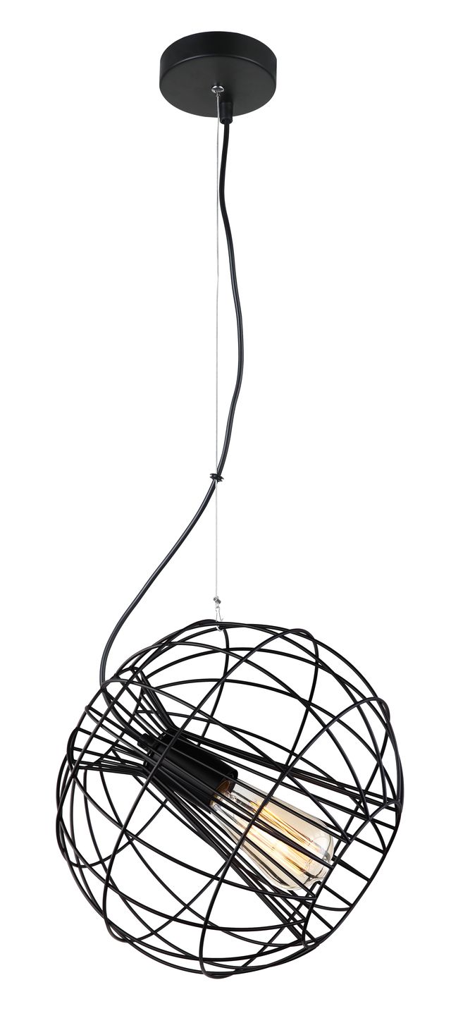 CLA PENDANT ES Matt Blk RND CAGE OD280mm | SENTINEL1