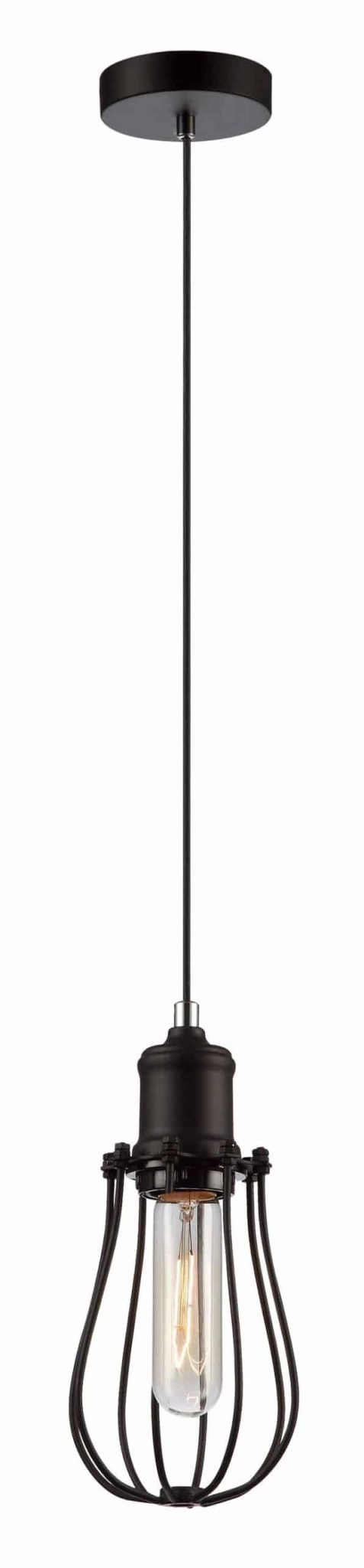 CLA PENDANT ES Blk PEAR CAGE OD110mm | BLACKBAND4