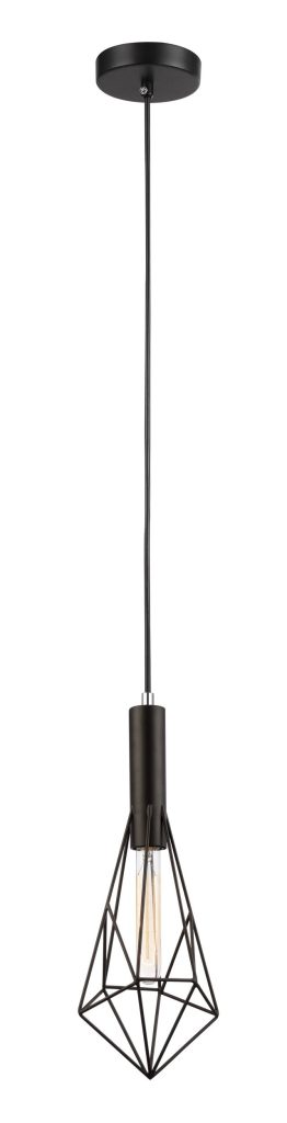 CLA PENDANT ES Blk SML DIAMOND CAGE OD175mm | BLACKBAND5