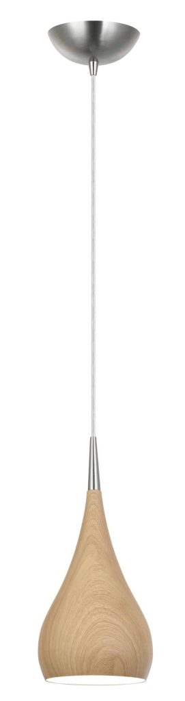 CLA PENDANT ES Oak Wood BELL OD160mm | ZARA1A