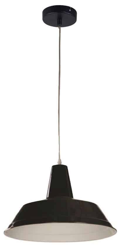 CLA PENDANT ES Blk ANGLED DOME OD355mm | DIVO5