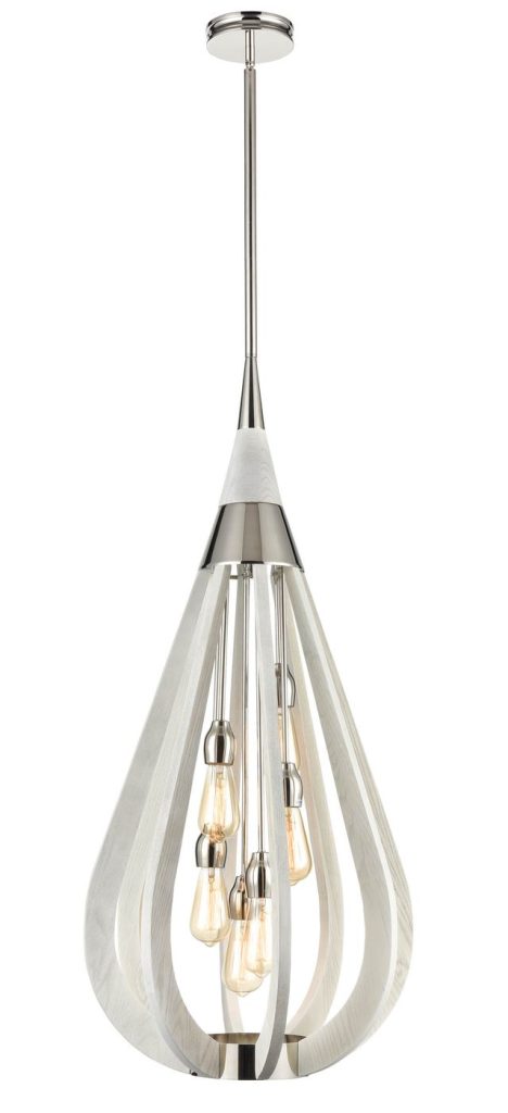 CLA PENDANT ES X 6 Winter Moss LGE TEAR DROP OD492mm | BONITO8