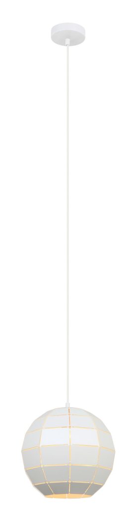 CLA PENDANT ES Matt Wh Tiled WINE GLASS OD300mm | ARMIS1
