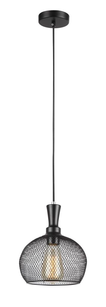 CLA PENDANT ES Blk Mesh SML WINE GLASS OD190mm | CHEVEUX2