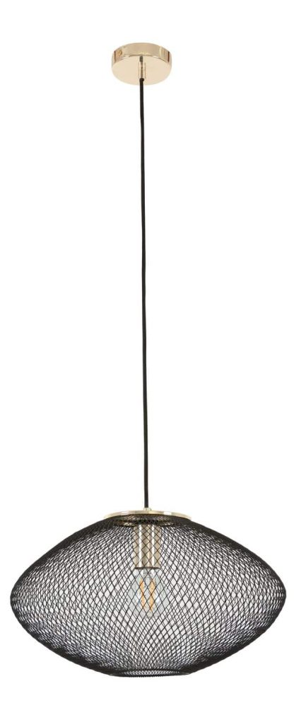 CLA PENDANT ES 60W Blk LGE Stainless Steel OD600mm | GOLPE3