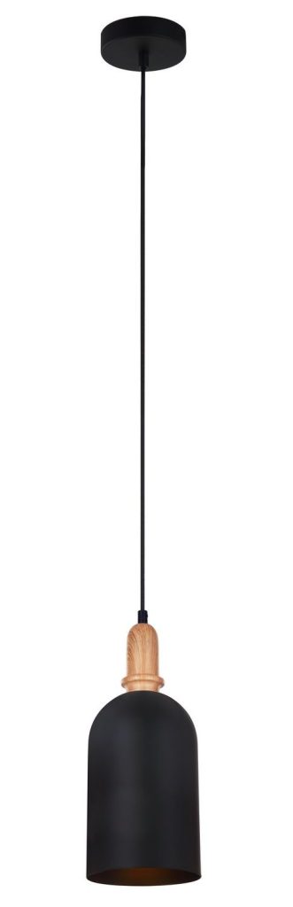 CLA PENDANT ES Matt Blk OBLONG OD150mm | HORTEN2